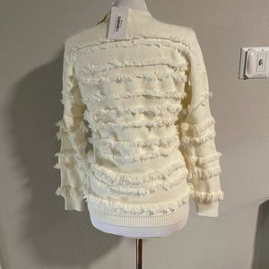 Perfect soft fringe sweater